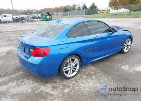 2017 BMW 230I из США, поврежденный, VIN WBA2F9C33HV665021